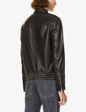 Load image into Gallery viewer, Men’s Black Leather Jacket