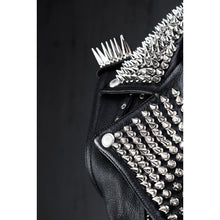 Load image into Gallery viewer, Punk Leather Vest