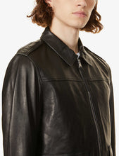 Load image into Gallery viewer, Men’s Black Leather Jacket