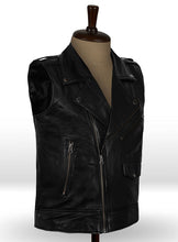 Load image into Gallery viewer, mens biker vest