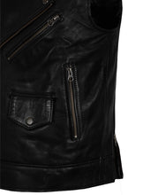 Load image into Gallery viewer, vintage leather vest mens