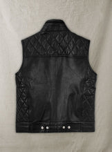 Load image into Gallery viewer, Mens Leather Motorcycle Vest