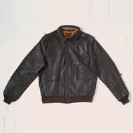 Horseskin Leather Bomber Jacket