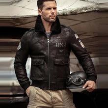 Load image into Gallery viewer, RAF B3 Shearling Bomber Jacket