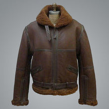 Load image into Gallery viewer, B3 Aviator RAF Shearling Bomber Jacket