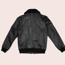 Load image into Gallery viewer, Shearling Flight Jacket