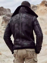 Load image into Gallery viewer, Men's Shearling B3 Bomber Jacket - Short Fur Coat