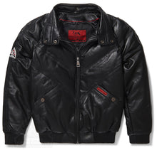 Load image into Gallery viewer, Women's V-bomber Jacket In Black