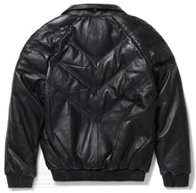 Load image into Gallery viewer, Women's V-bomber Jacket In Black