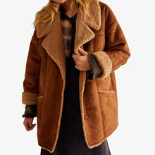 Load image into Gallery viewer, Women Aviator RAF Flight Bomber Shearling B3 Warm Sherpa Leather Jacket