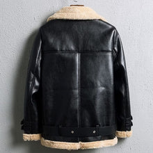 Load image into Gallery viewer, Women's B3 RAF Aviator Shearling Bomber Winter Fur Jacket