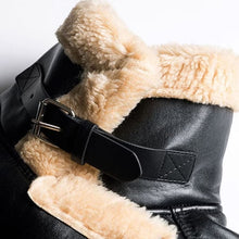 Load image into Gallery viewer, Women's B3 RAF Aviator Shearling Bomber Winter Fur Jacket