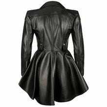 Load image into Gallery viewer, Women's Soft Lambskin Leather Motorcycle Jacket