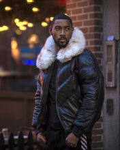 Load image into Gallery viewer, Black Bomber Jacket