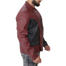 Load image into Gallery viewer, Men's Last Stand Spider Man Biker Motorcycle Leather Jacket