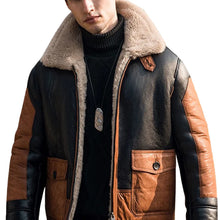 Load image into Gallery viewer, Mens B3 Bomber Pilot Sheepskin Jacket