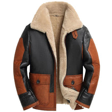 Load image into Gallery viewer, Men's Premium Sheepskin B3 Bomber Jacket - Pilot Jacket
