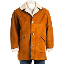 Load image into Gallery viewer, Custom Fit Men's Shearling Sheepskin Coat