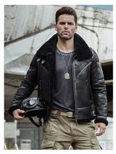 Load image into Gallery viewer, Winter Leather Jacket