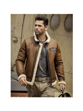 Load image into Gallery viewer, Men's Shearling Sheepskin Motorcycle Jacket - Stylish Outerwear