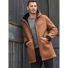Load image into Gallery viewer, sheepskin coat for men