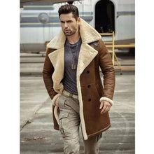 Load image into Gallery viewer, sheepskin coat for men