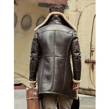 Load image into Gallery viewer, sheepskin coat mens