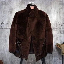 Load image into Gallery viewer, shop sheepskin coat mens online