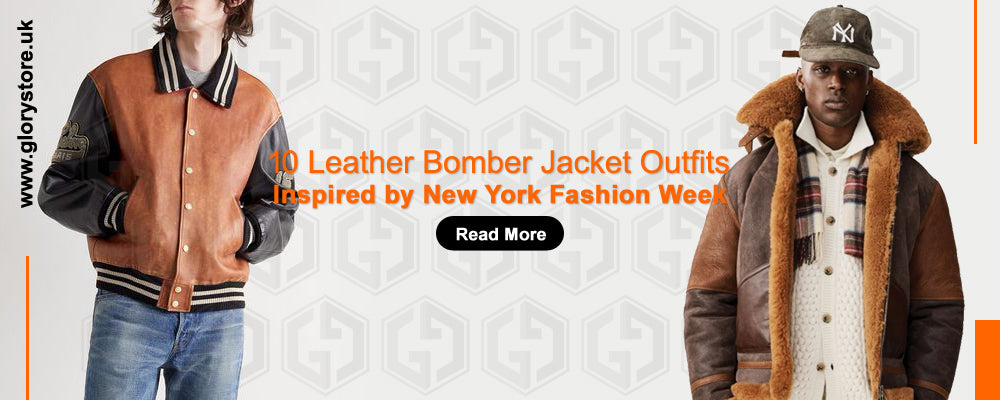 10 Leather Bomber Jacket Outfits Inspired by New York Fashion Week