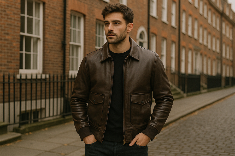10 Best Men’s Leather Bomber Jackets Under $200: Style on a Budget