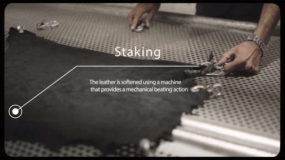 What is a Leather Staking?