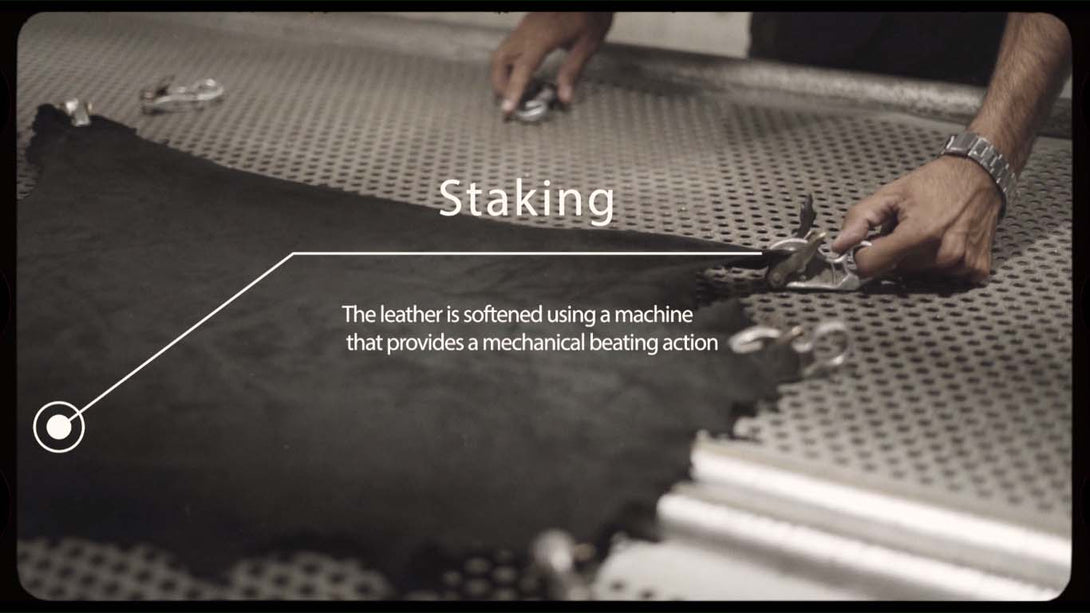 What is a Leather Staking?