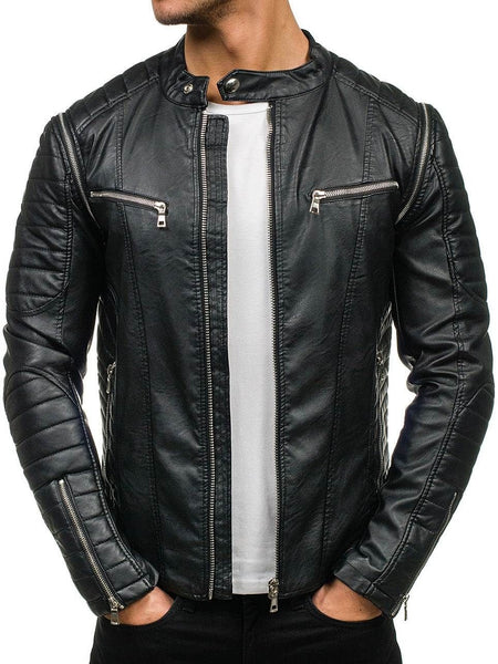 What Are Features Of Leather Biker Jacket ?