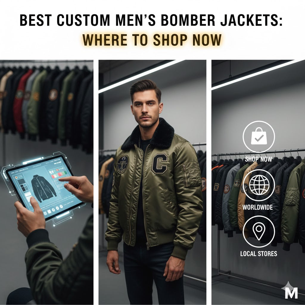 Best Custom Men’s Bomber Jackets: Where to Shop Now