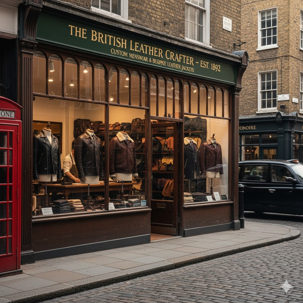 Best Places to Find Custom Men’s Leather Jackets UK