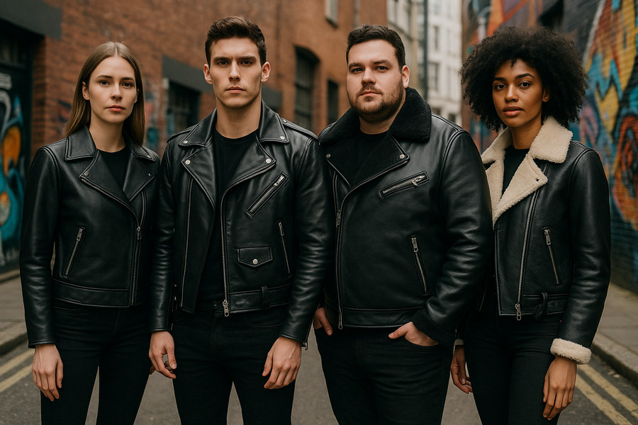 Biker Jackets That Fit and Flatter: A Body Shape Guide
