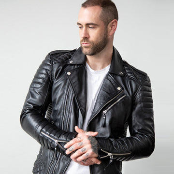 Black Leather Biker Jacket Men’s - How to Pair and Match Them?