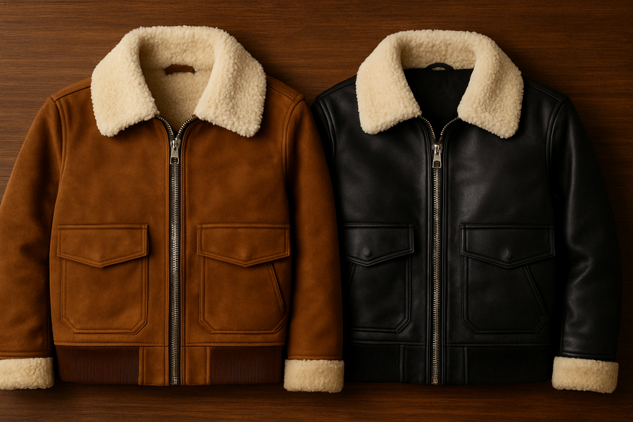 Brown vs Black Aviator Jackets: How to Pick the Right Color for You