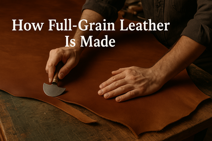 Crafting Quality: How Full-Grain Leather Is Made and Why It Matters