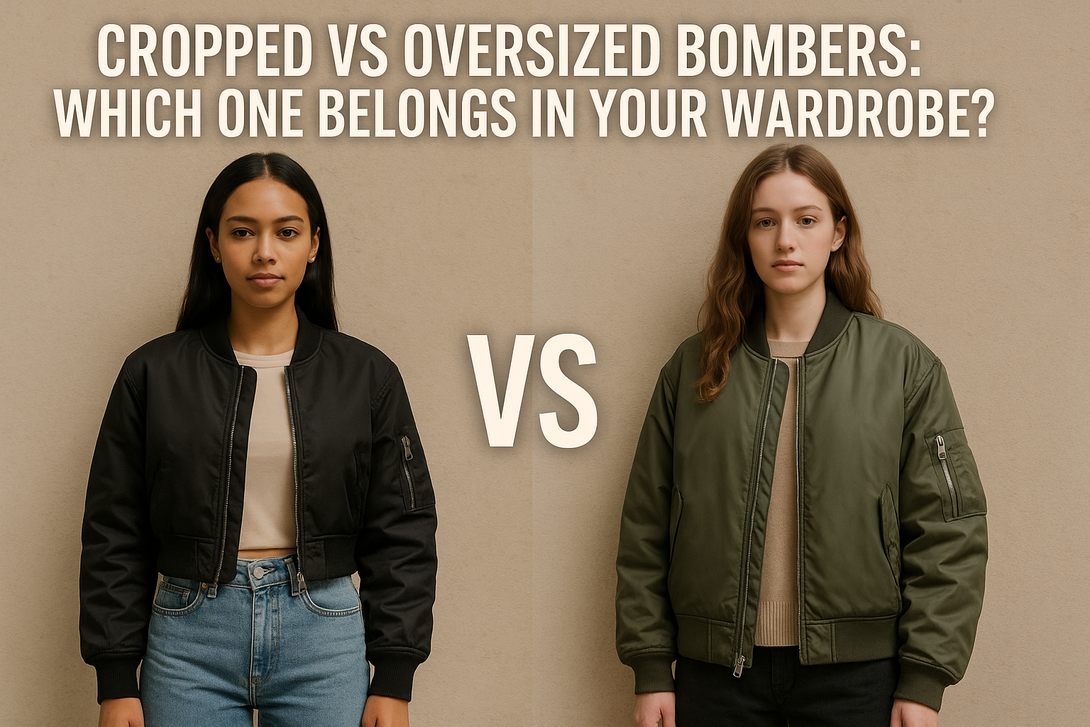 Cropped vs Oversized Bombers: Which One Belongs in Your Wardrobe?