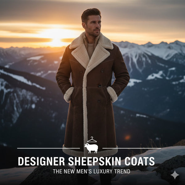 Designer Sheepskin Coats: The New Men’s Luxury Trend