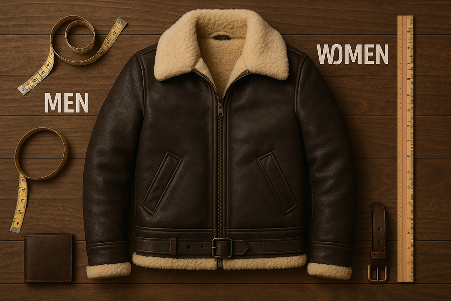 How to Choose the Right Size Aviator Jacket: Fit Guide for Men & Women