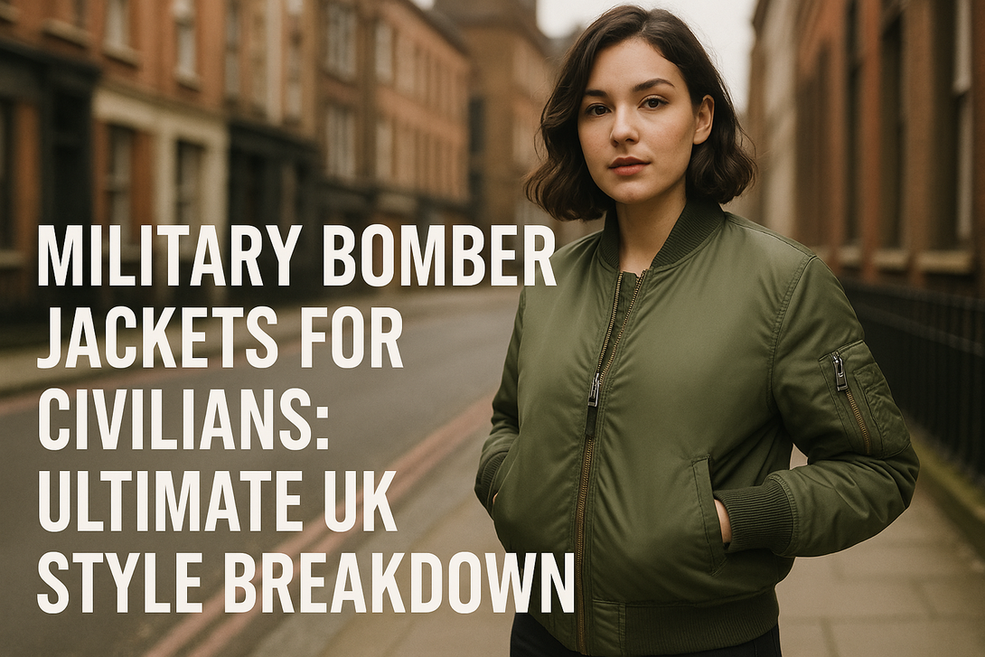 Military Bomber Jackets for Civilians: Ultimate UK Style Breakdown