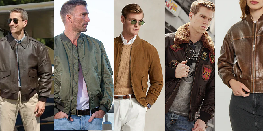 Top Leather Bomber Jackets for Men in 2025