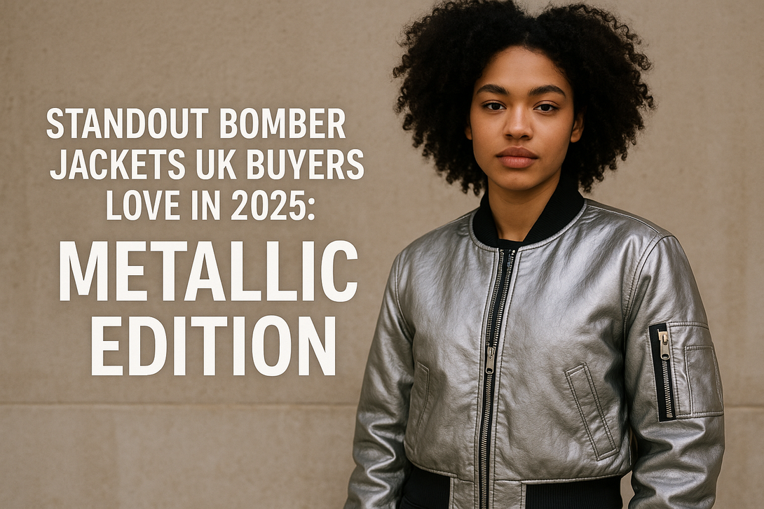 Standout Bomber Jackets UK Buyers Love in 2025: Metallic Edition