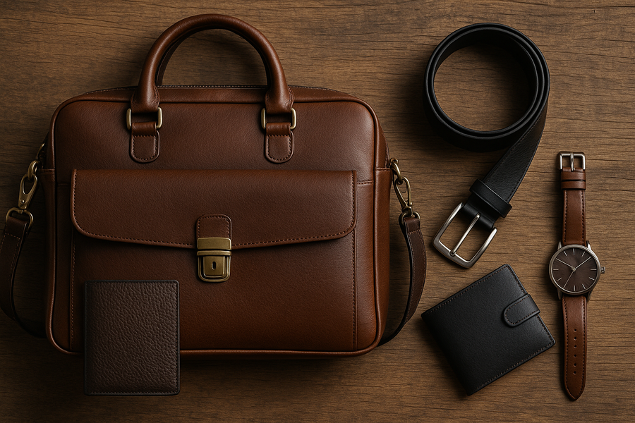 Top-Grain Leather Fashion Accessories: Benefits, Myths & Buying Insights