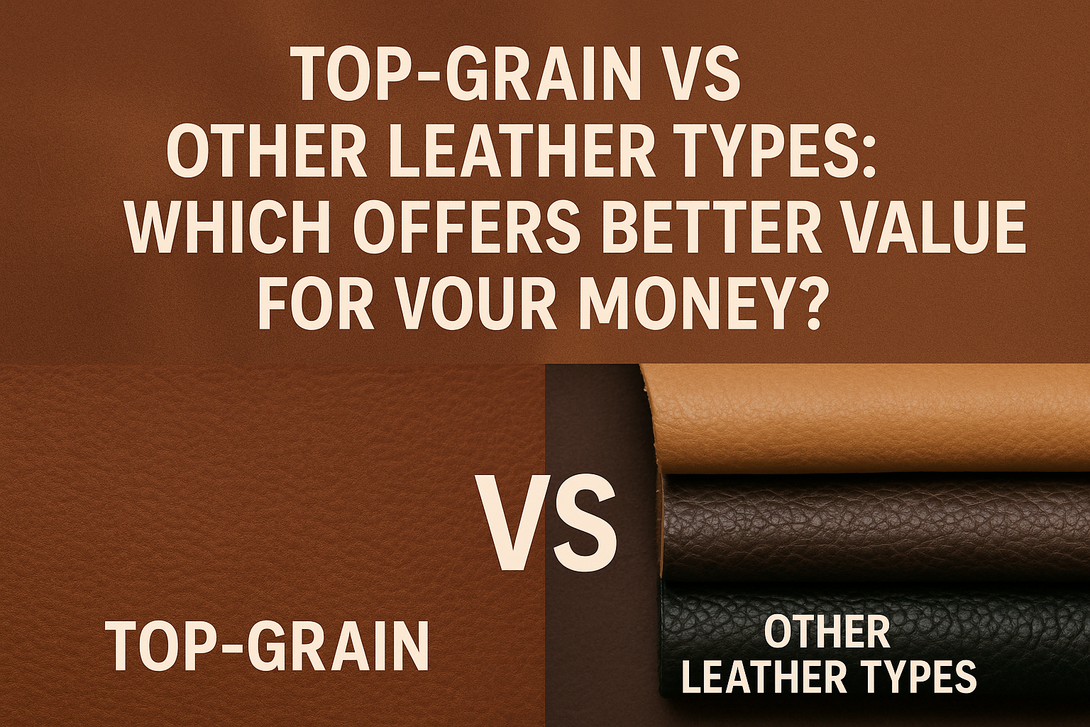 Top-Grain vs Other Leather Types: Which Offers Better Value for Your Money?