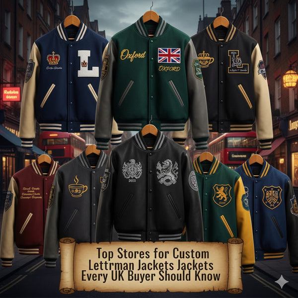 Top Stores for Custom Letterman Jackets Every UK Buyer Should Know