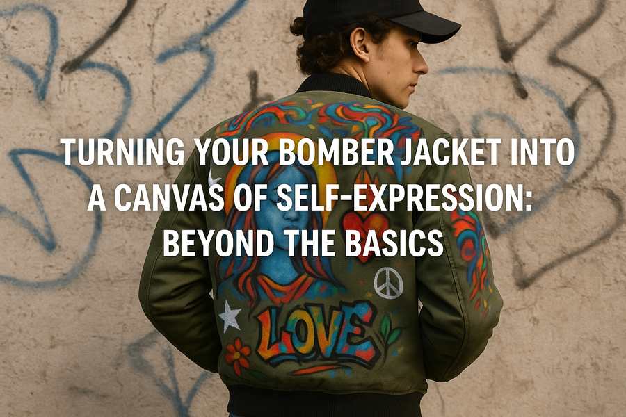 Turning Your Bomber Jacket into a Canvas of Self-Expression: Beyond the Basics
