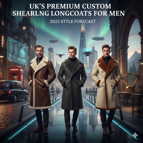 UK’s Premium Custom Shearling Longcoats for Men in 2025